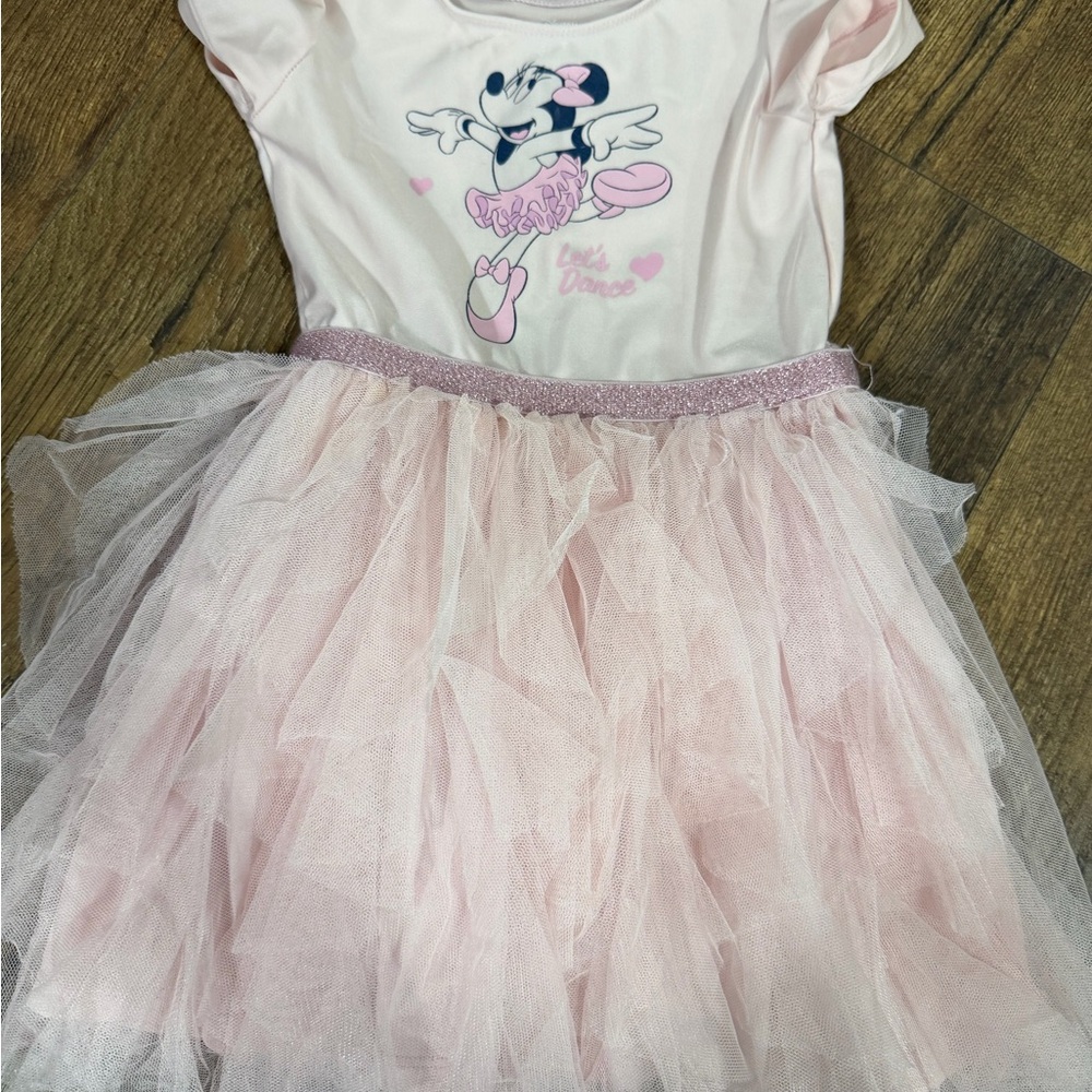 Disney Minnie Mouse Light Pink Dance Costume
